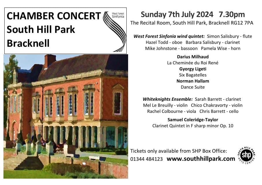 Flyer for concert on 2024-07-07