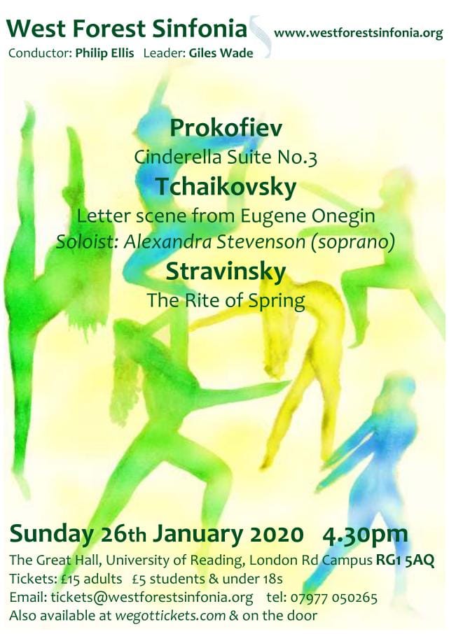 Flyer for concert on 2020-01-26