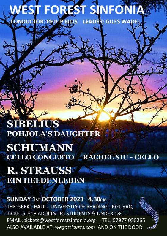 Flyer for concert on 2023-10-01