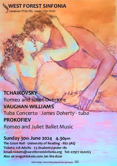 Flyer for concert on 2024-06-30
