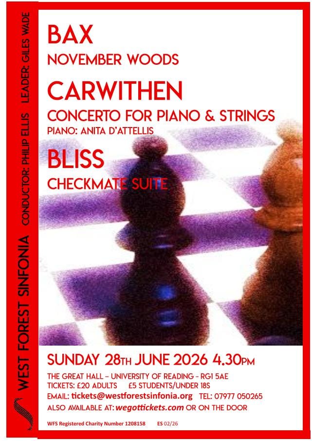 Flyer for concert on 2026-06-28